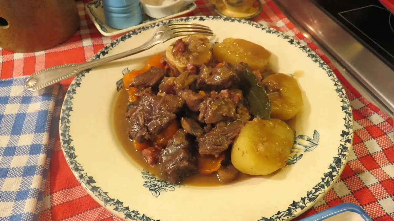 Boeuf Bourguignon à l'Ancienne