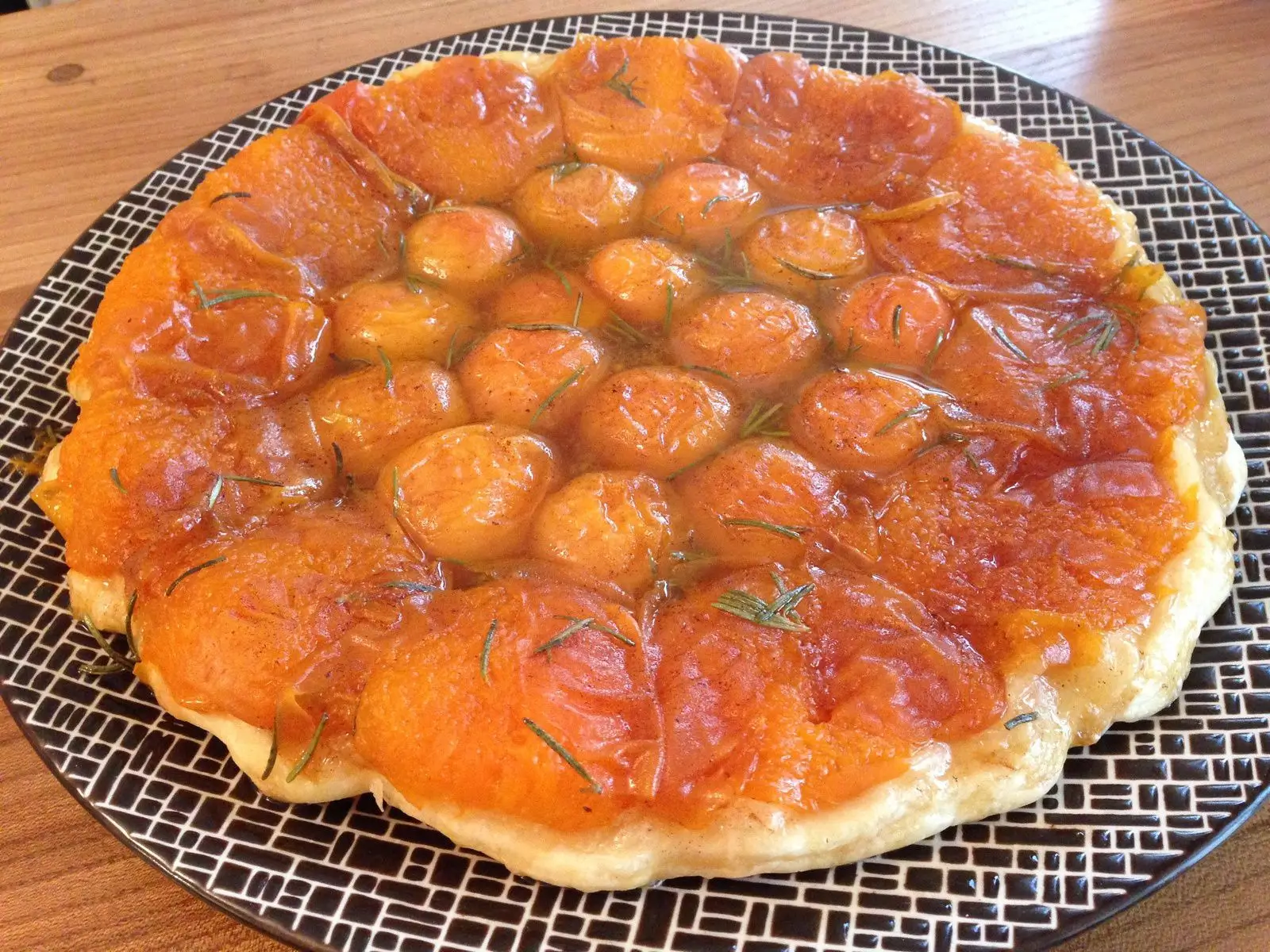 Tarte Abricots Romarin