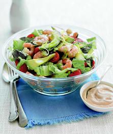 Salade de Crevettes à l'Avocat