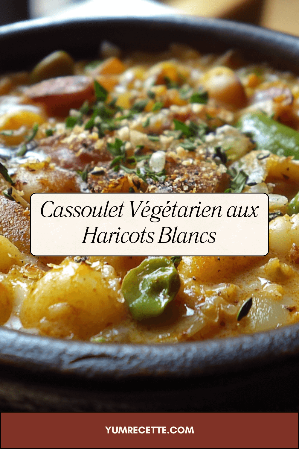 Cassoulet Végétarien aux Haricots Blancs