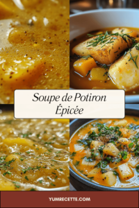 Soupe de Potiron Épicée