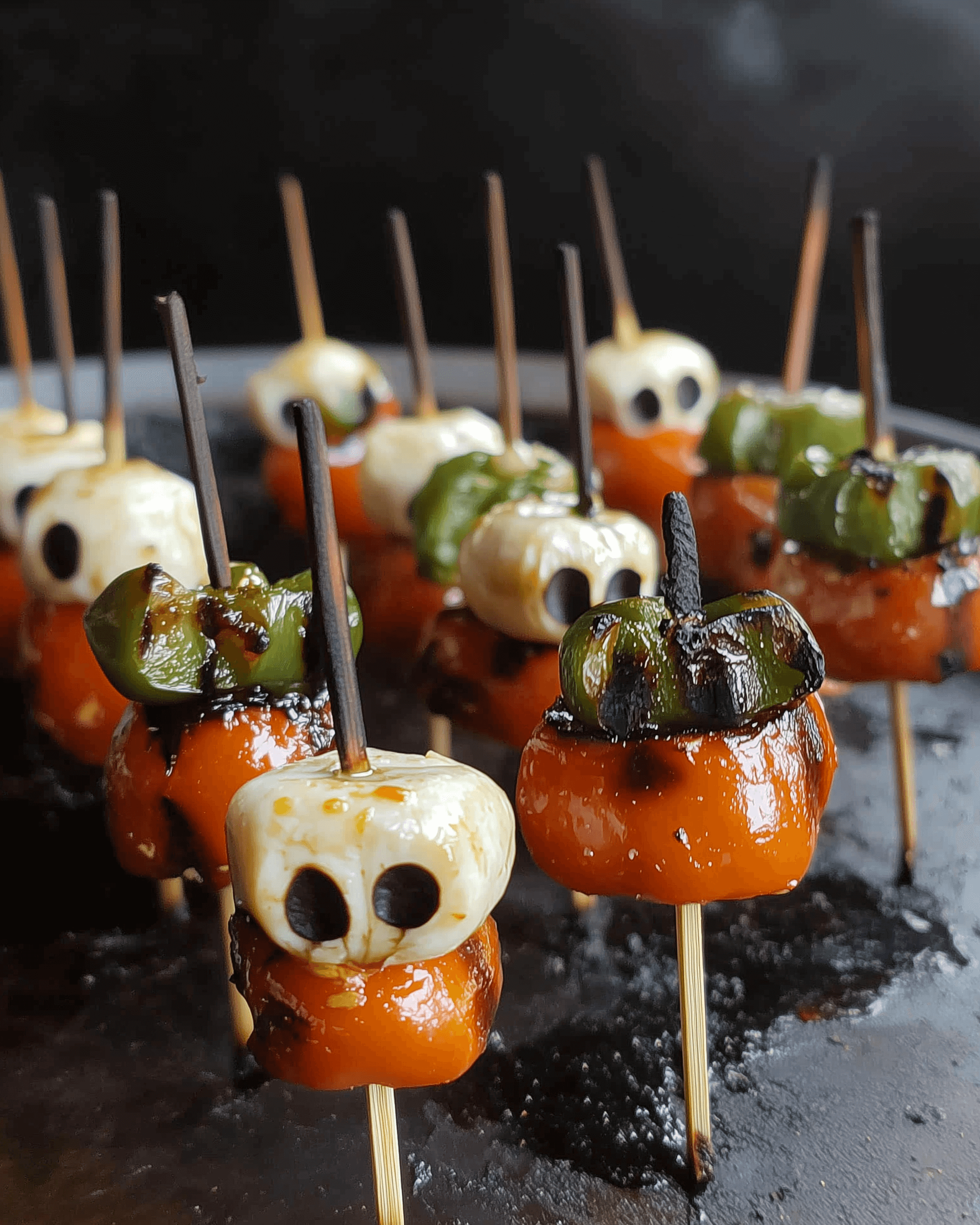 Brochettes Halloween