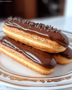 Éclairs au Chocolat : Un Classique Irrésistible
