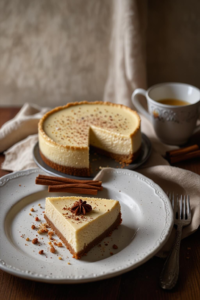 Cheesecake au lait de poule