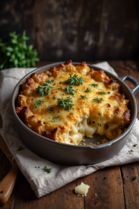 Gratin trois fromages