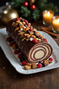 La bûche de noël