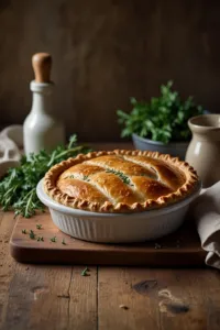 Tourte au Poulet: Découvrez une Recette Familiale Gourmande