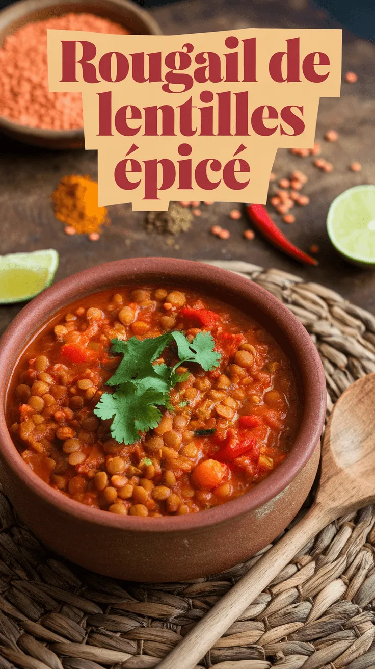 Rougail de Lentilles Épicé