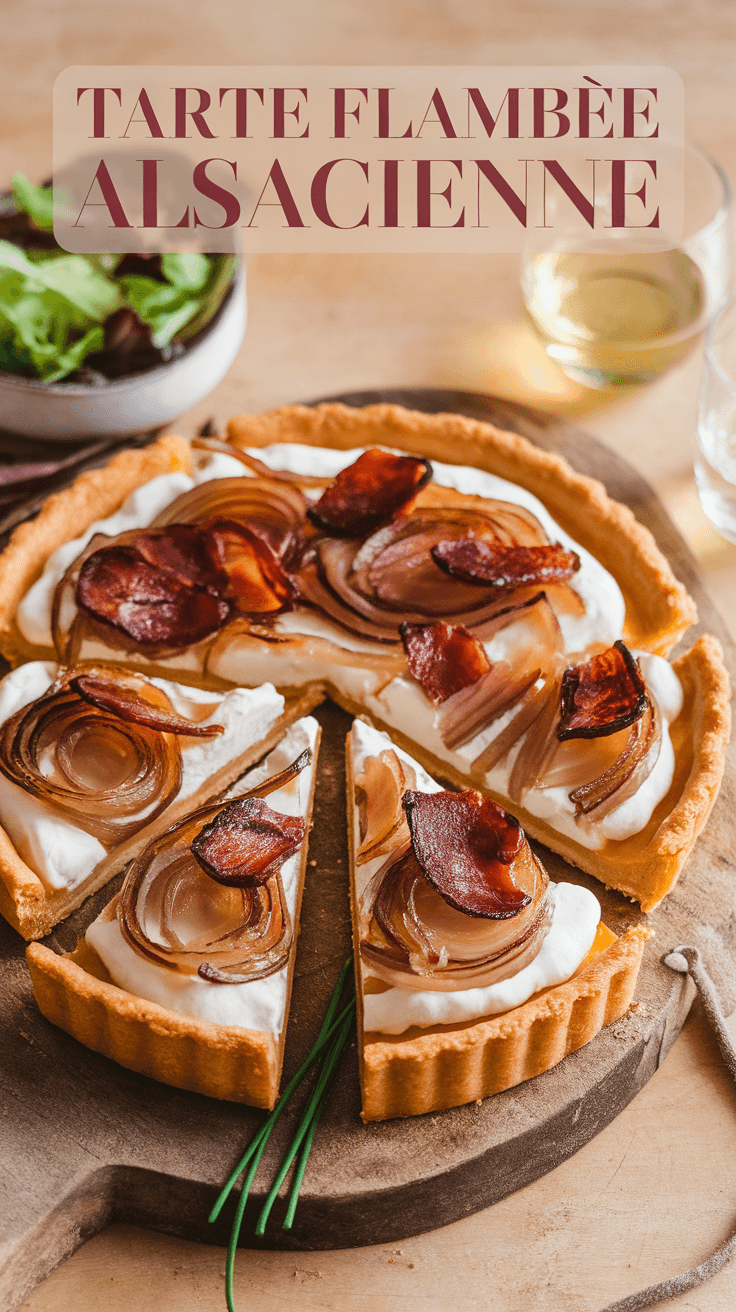 Tarte Flambée Alsacienne : Recette Authentique