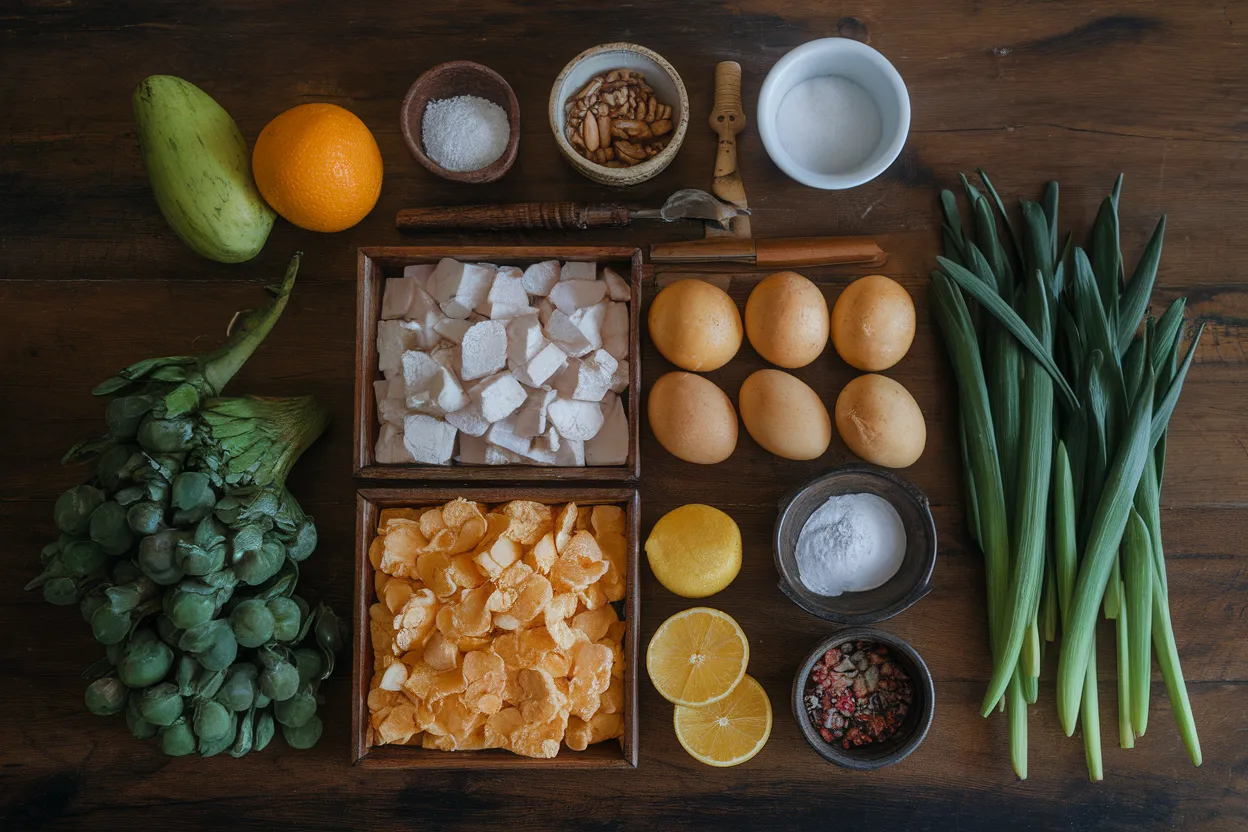 Ingrédients pour Pâtes Primavera