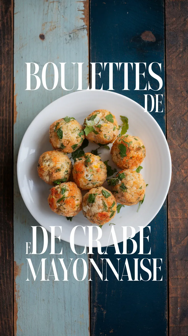 Boulettes de Crabe et Mayonnaise