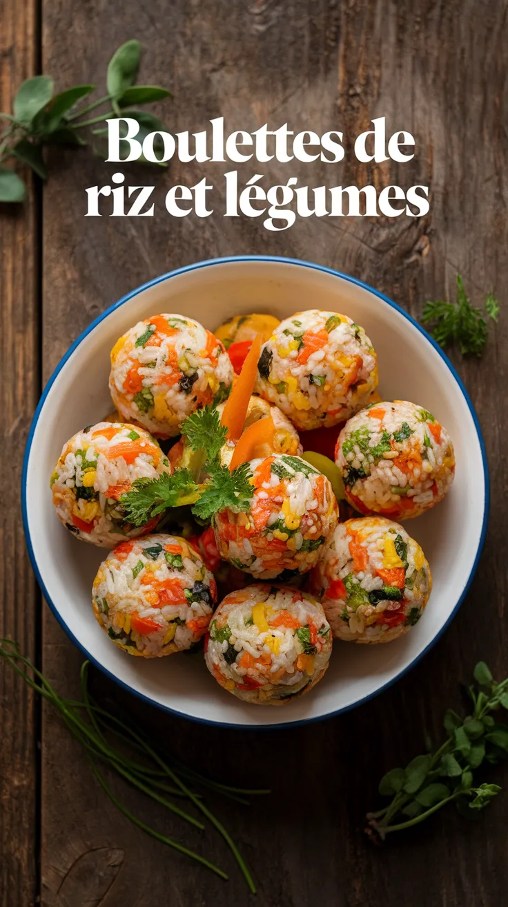 Boulettes de Riz et Légumes