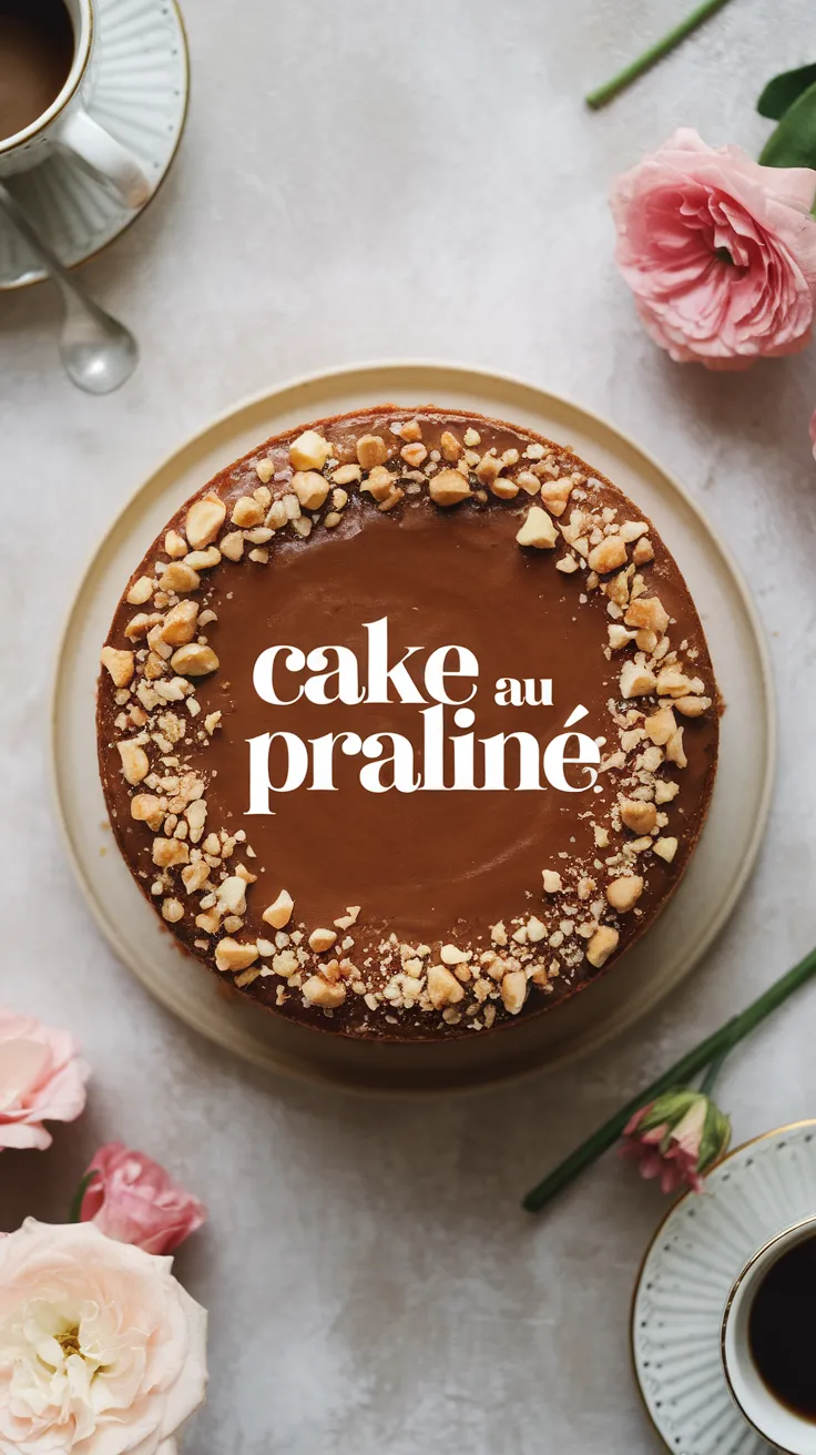 Cake au Praliné