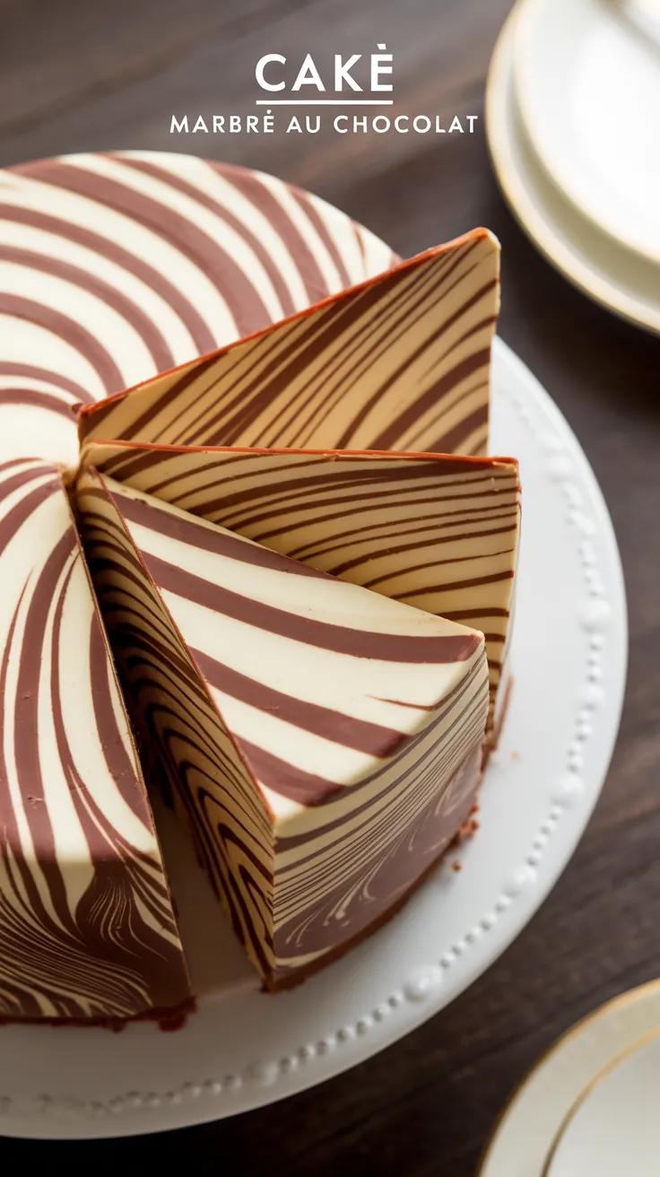 Cake Marbré au Chocolat