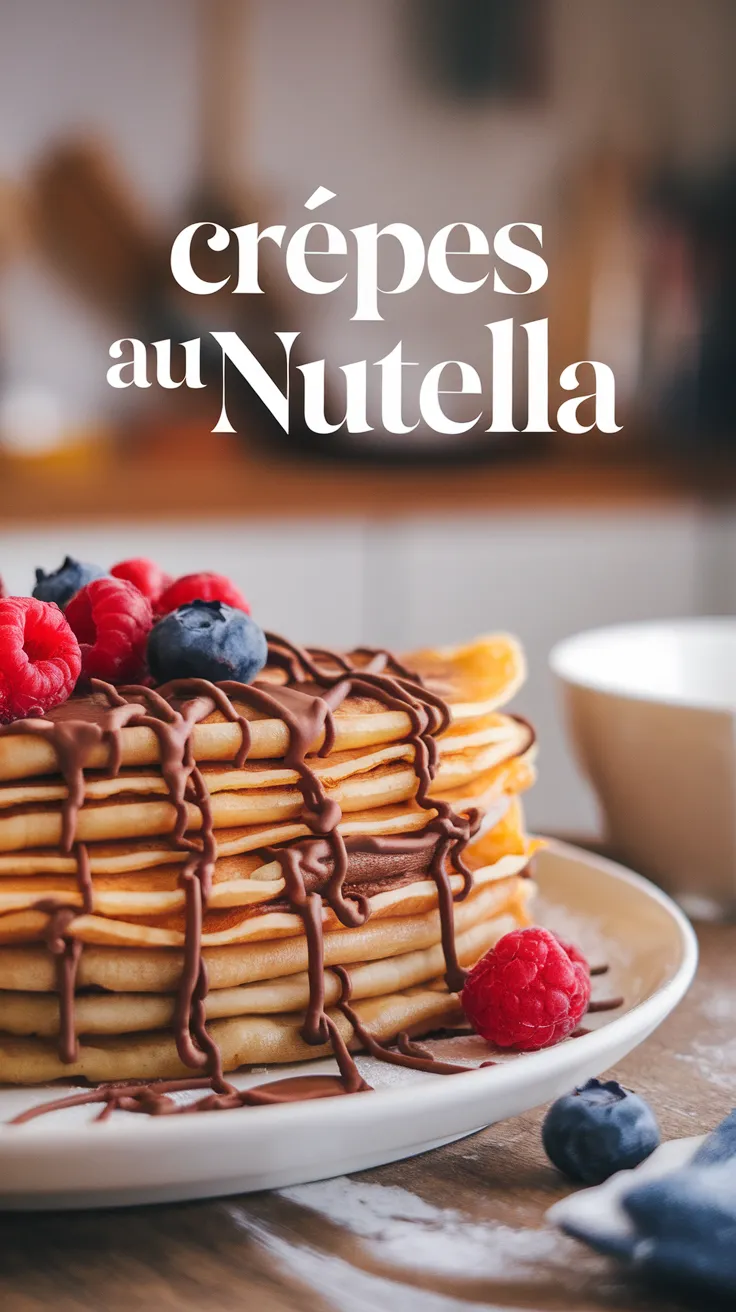 Crêpes au Nutella