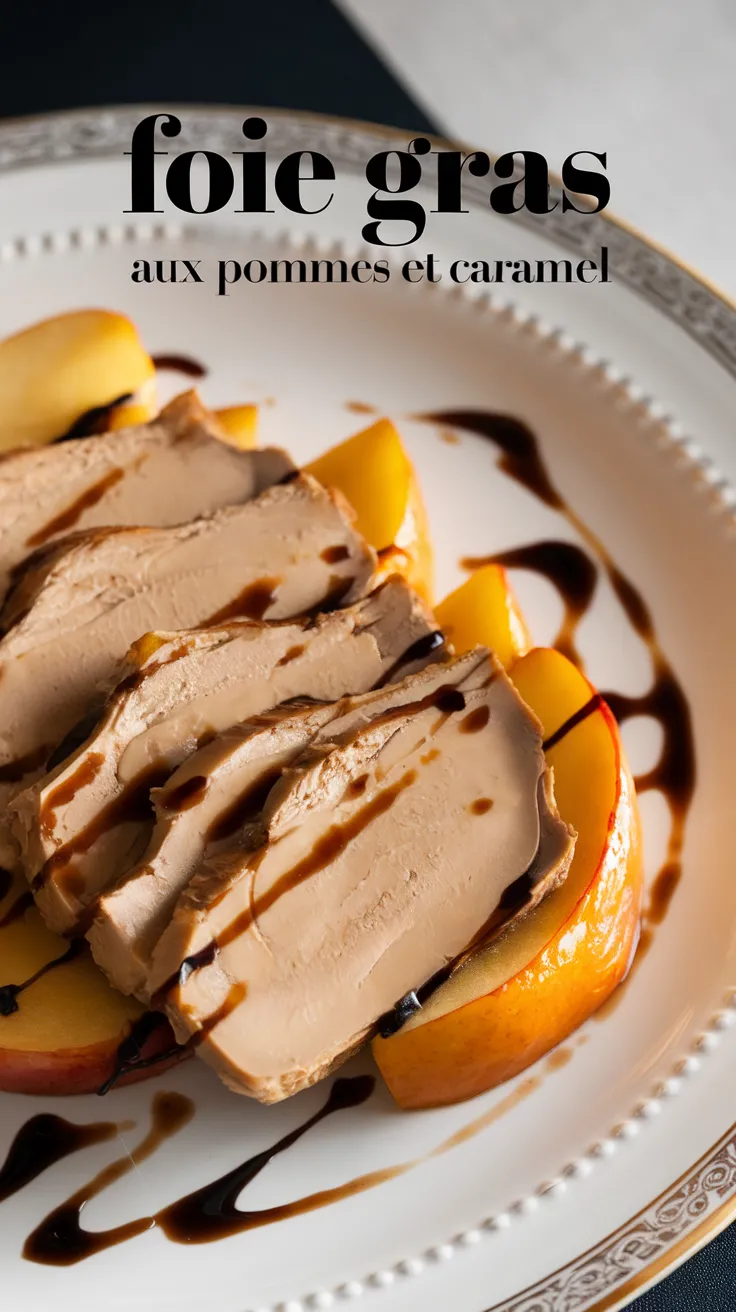 Foie Gras aux Pommes et Caramel