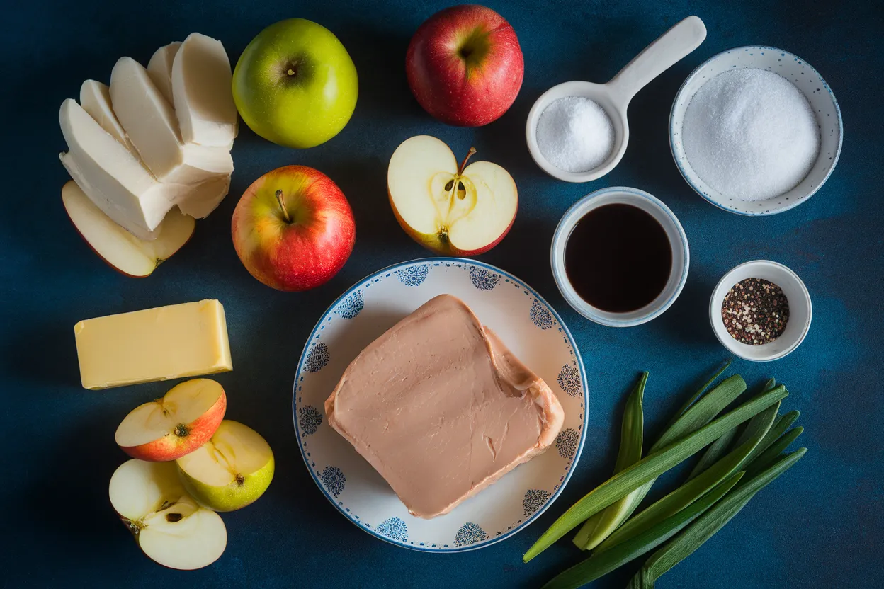 Foie Gras aux Pommes et Caramel Foie Gras aux Pommes et Caramel