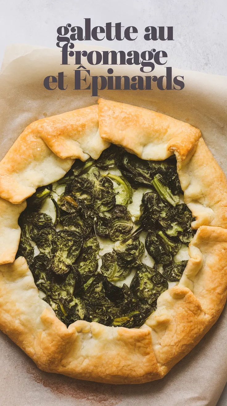 Galette au Fromage et Apinards