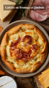 Galette au Fromage et Jambon