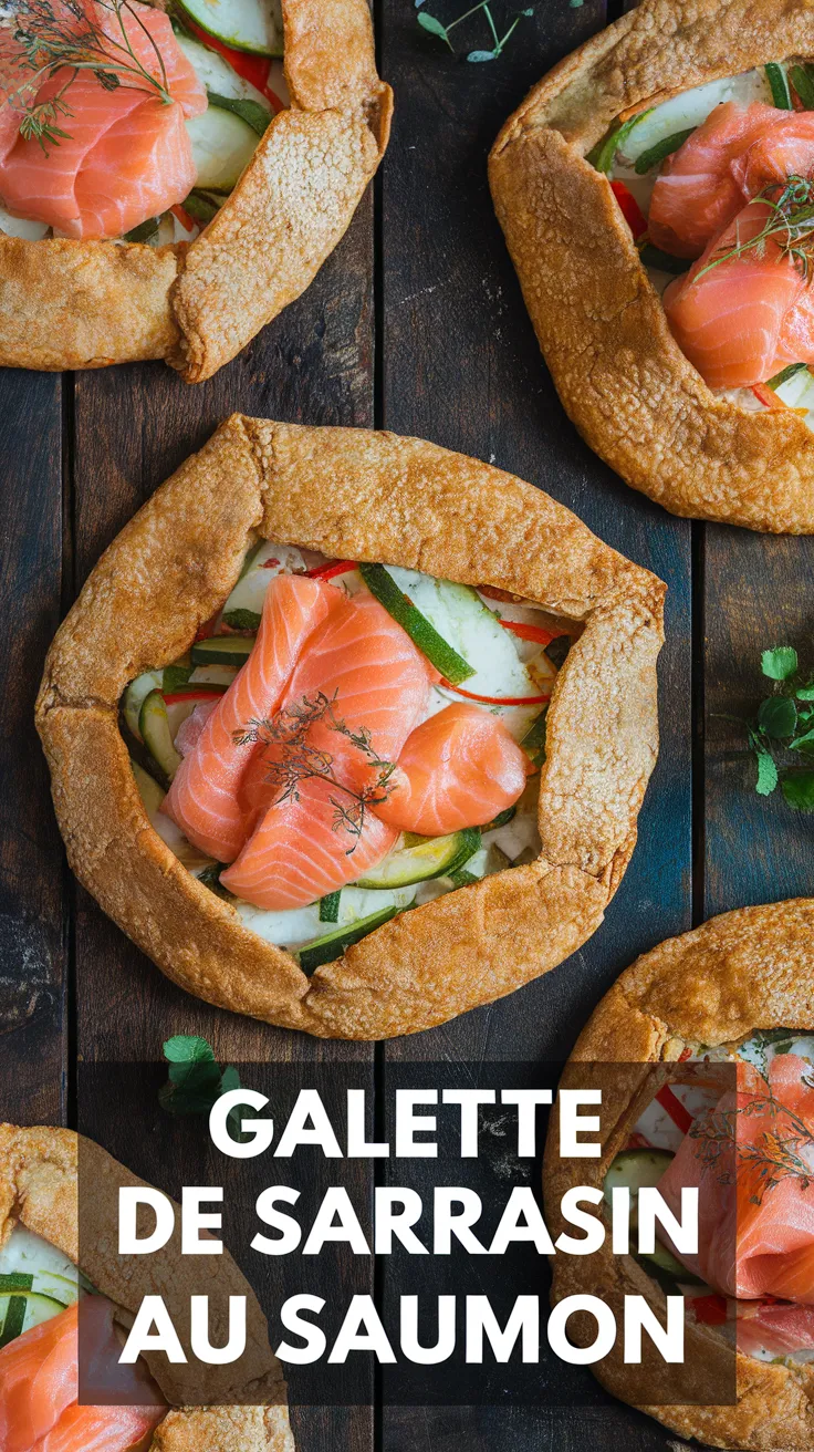 Galette de Sarrasin au Saumon