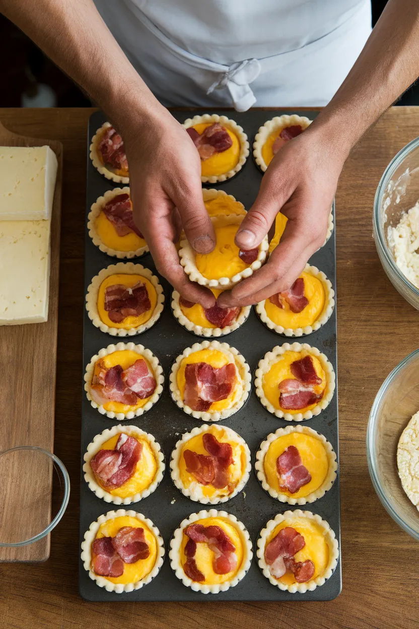 Mini-Quiches au Bacon et Fromage Mini-Quiches au Bacon et Fromage