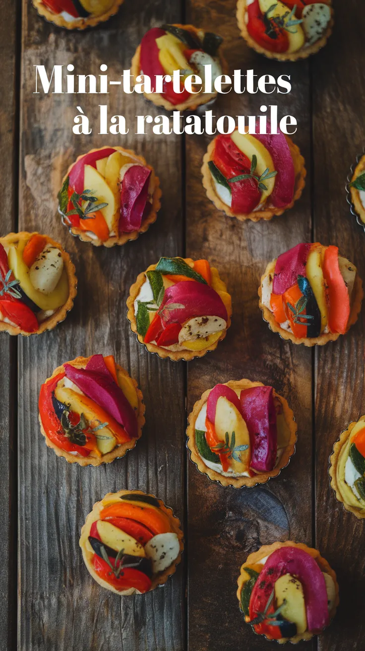 Mini-Tartelettes A la Ratatouille