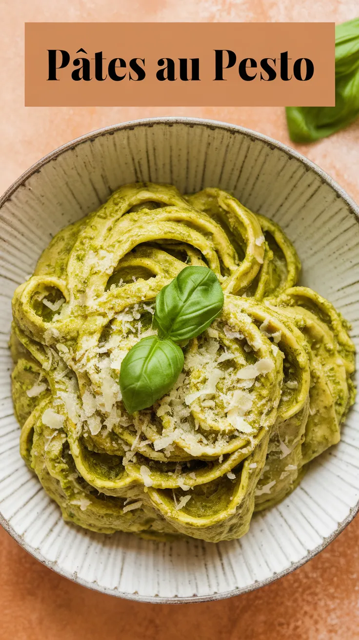 Pates au Pesto