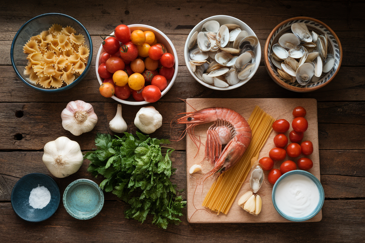 Pâtes aux Fruits de Mer