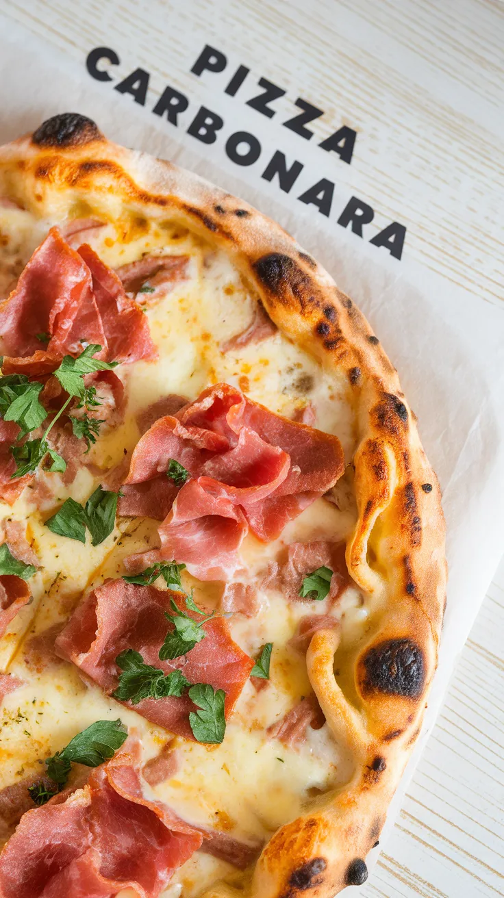 Pizza Carbonara