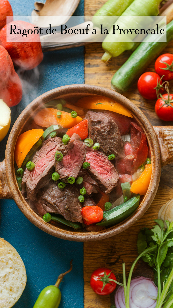Ragoût de Boeuf A la Provencale