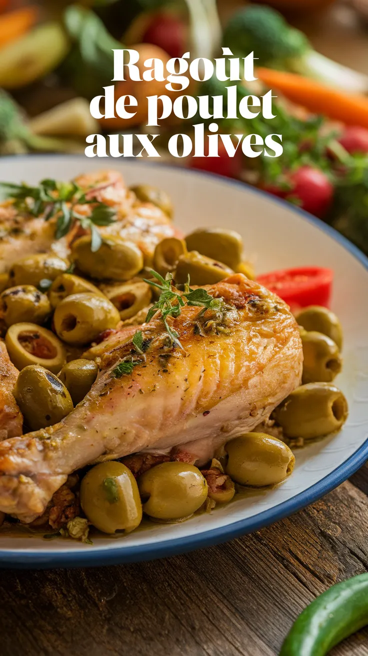 Ragoût de Poulet aux Olives