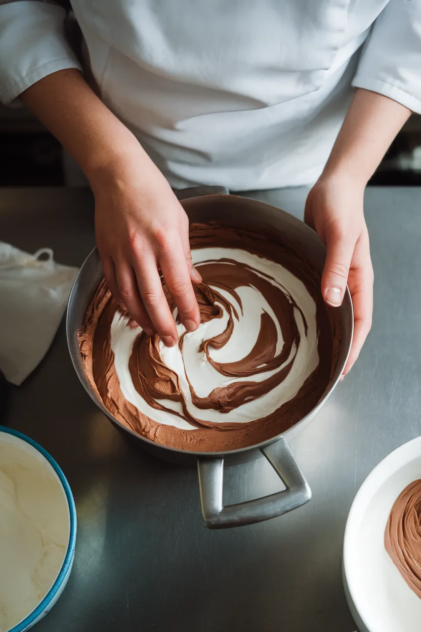 Soufflé à la Mousse au Chocolat Soufflé à la Mousse au Chocolat