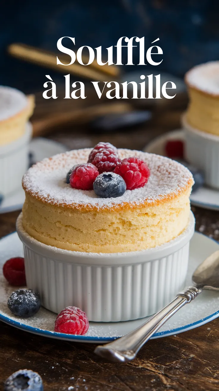 Soufflé A la Vanille