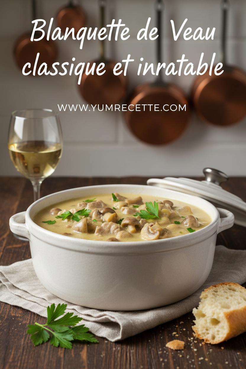 Blanquette de Veau Classique et Inratable Blanquette de Veau Classique et Inratable