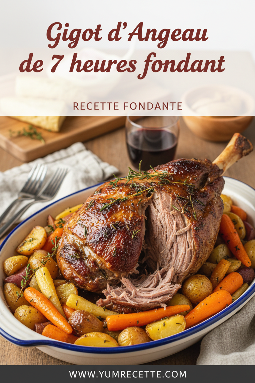 Gigot d'Agneau de 7 heures fondant Gigot d'Agneau de 7 heures fondant