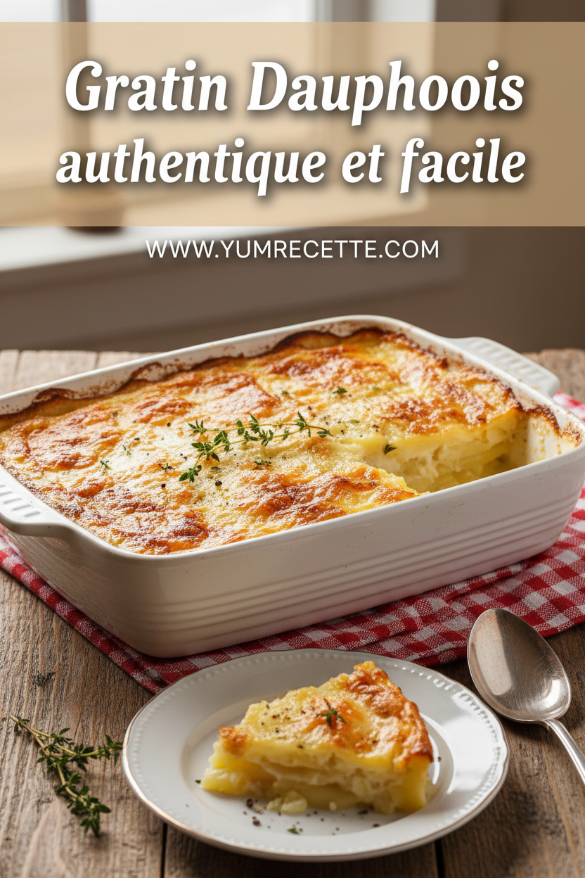 Gratin Dauphinois authentique et facile Gratin Dauphinois authentique et facile