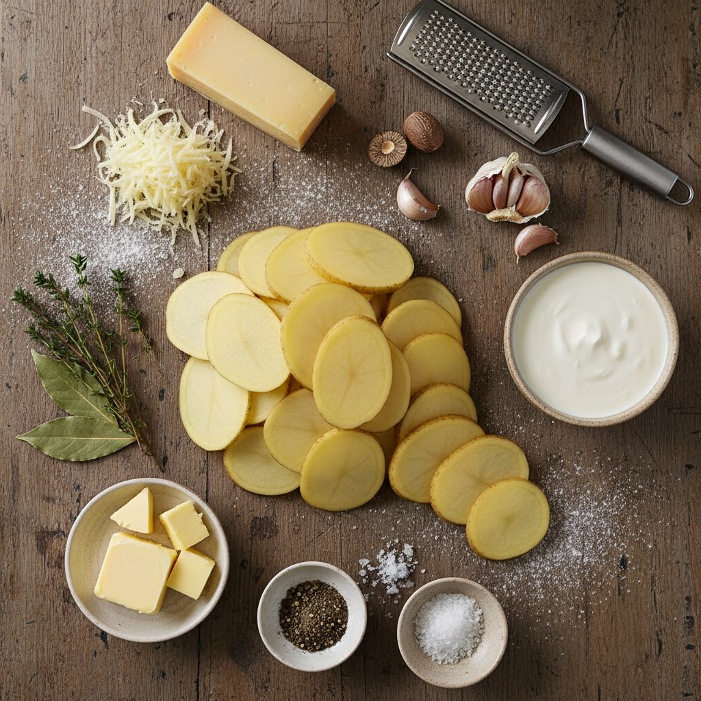 Ingrédients Gratin Dauphinois Ingrédients Gratin Dauphinois