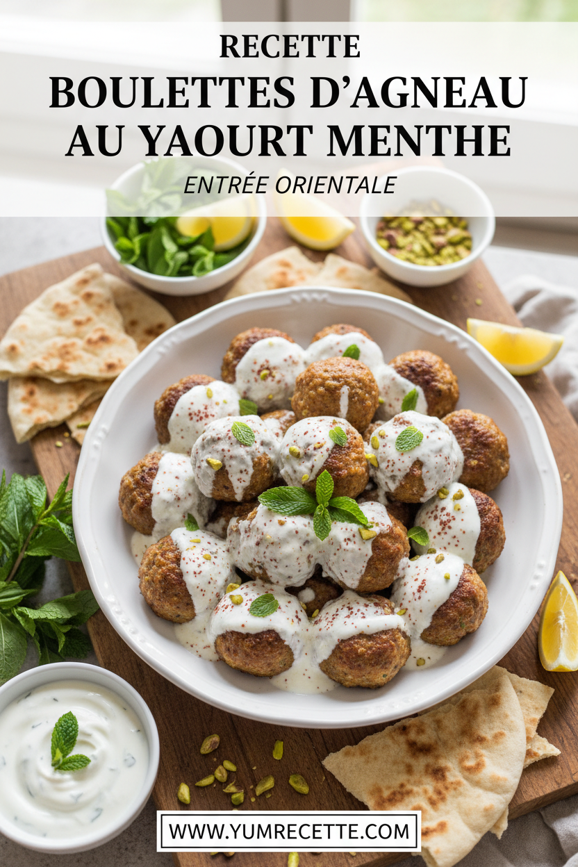 Boulettes D'agneau Au Yaourt Menthe Boulettes D'agneau Au Yaourt Menthe