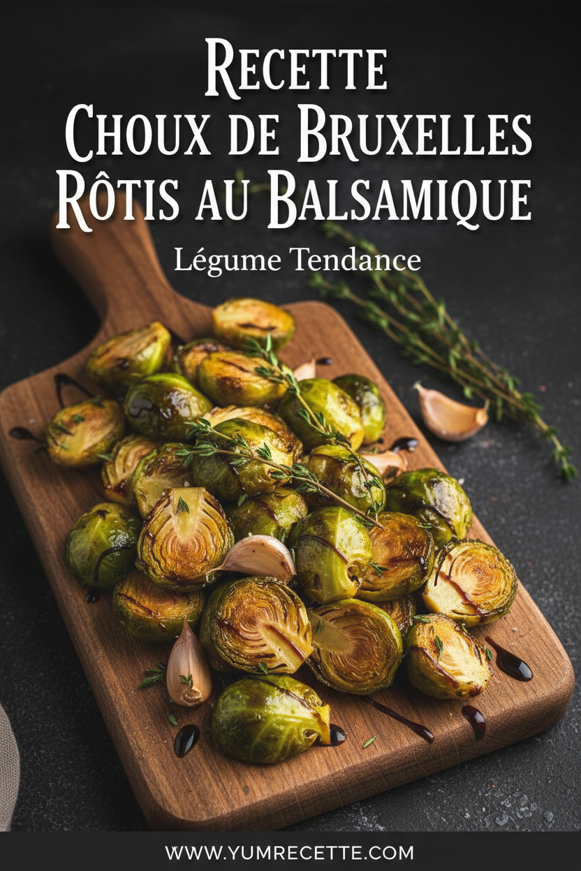 Recette Choux De Bruxelles Rôtis Au Balsamique Recette Choux De Bruxelles Rôtis Au Balsamique