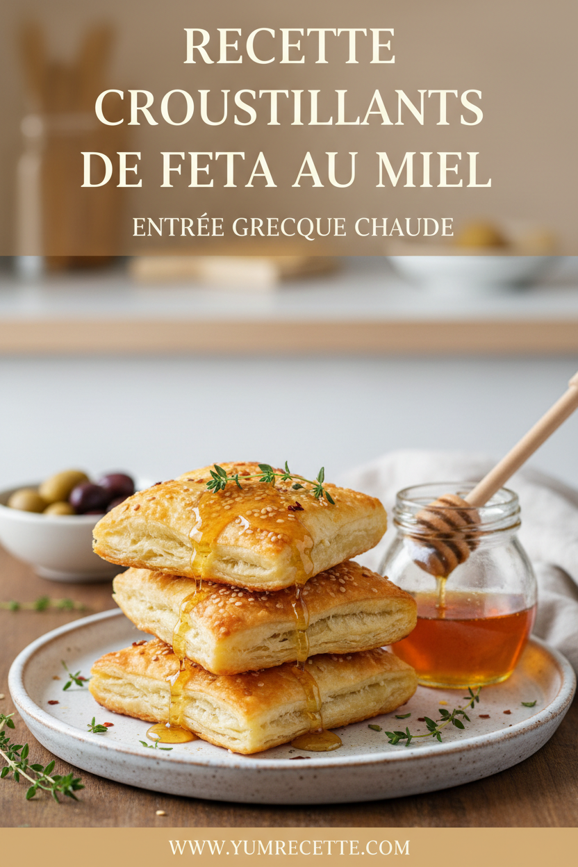 Croustillants De Feta Au Miel Croustillants De Feta Au Miel