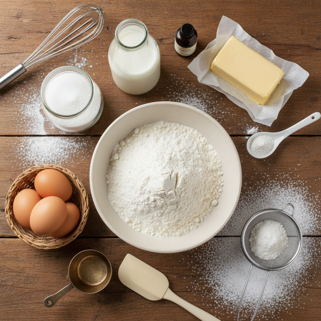 Ingrédients Gaufre Churros Ingrédients Gaufre Churros