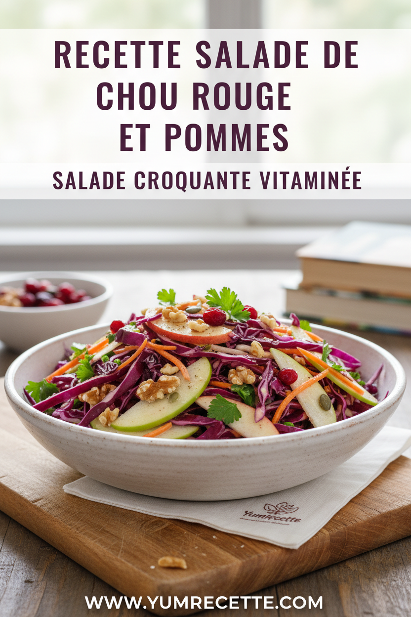 Recette Salade De Chou Rouge Et Pommes Recette Salade De Chou Rouge Et Pommes