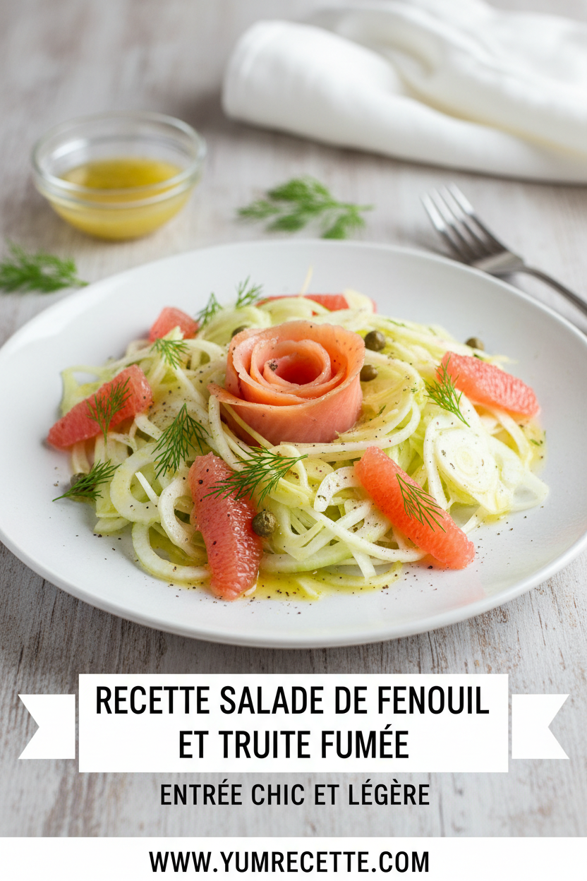 Salade de Fenouil et Truite Fumée Salade de Fenouil et Truite Fumée