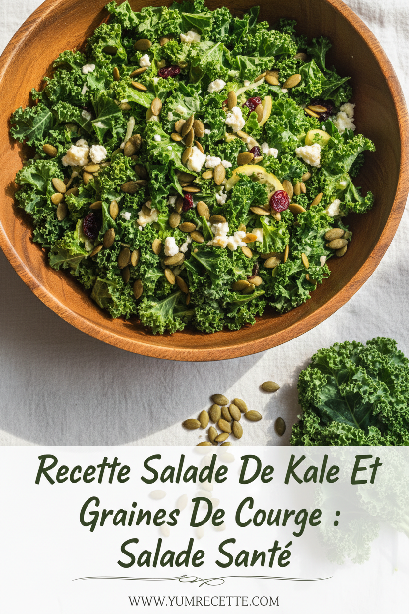 Recette Salade De Kale Et Graines De Courge Recette Salade De Kale Et Graines De Courge