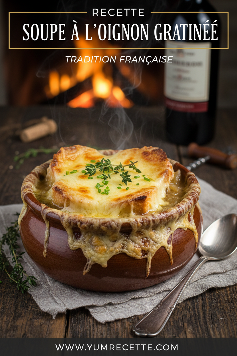 Soupe À L'oignon Gratinée Soupe À L'oignon Gratinée