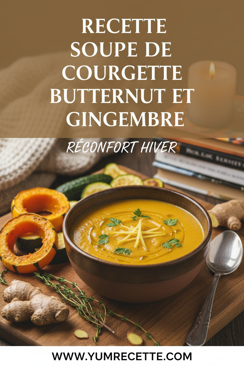Recette Soupe De Courgette Butternut Et Gingembre Recette Soupe De Courgette Butternut Et Gingembre