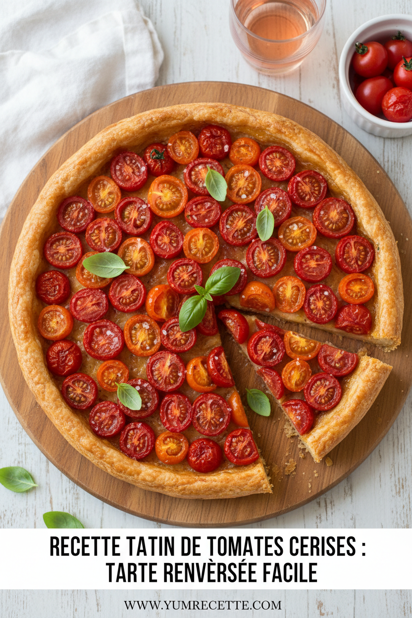 Recette Tatin De Tomates Cerises Recette Tatin De Tomates Cerises