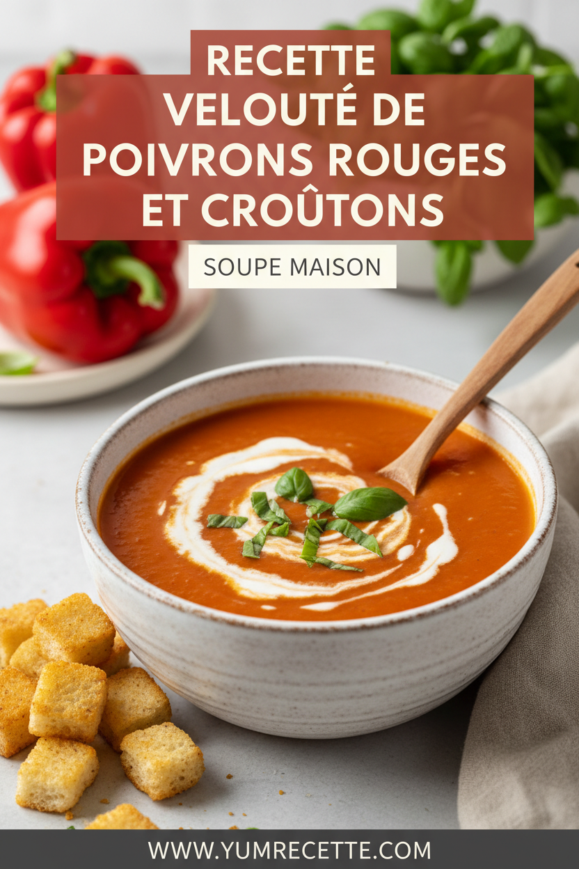 Velouté De Poivrons Rouges Velouté De Poivrons Rouges