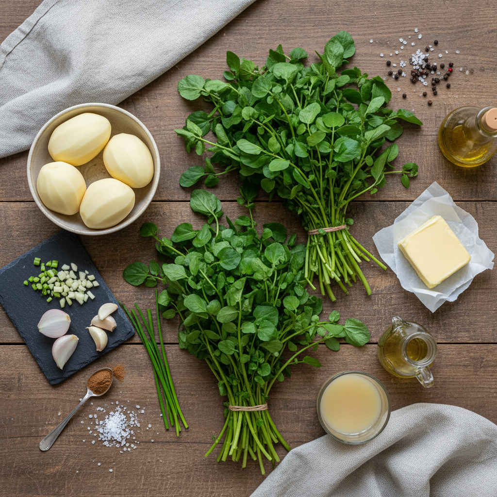 Soupe de Cresson de Saison Légère Soupe de Cresson de Saison Légère