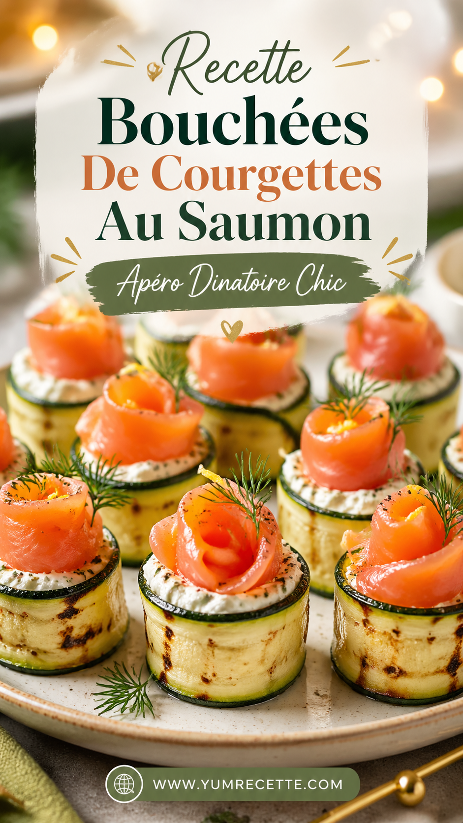 Recette Bouchées De Courgettes Au Saumon Recette Bouchées De Courgettes Au Saumon